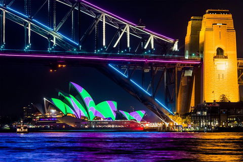 Vivid 90-Minute Sydney Harbour Catamaran Cruise With BYO Drinks - Accommodation Newcastle 2