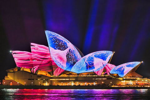 Vivid 90-Minute Sydney Harbour Catamaran Cruise With BYO Drinks - Accommodation Newcastle 4