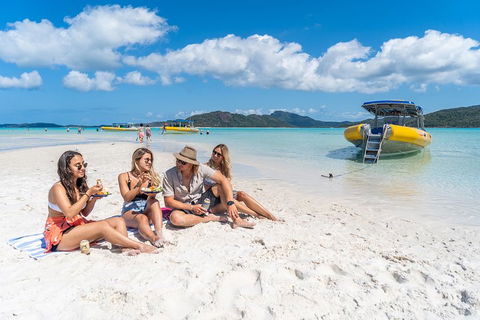 Ocean Rafting Tour To Whitehaven Beach, Hill Inlet Lookout & Top Snorkel Spots - Accommodation Newcastle 0