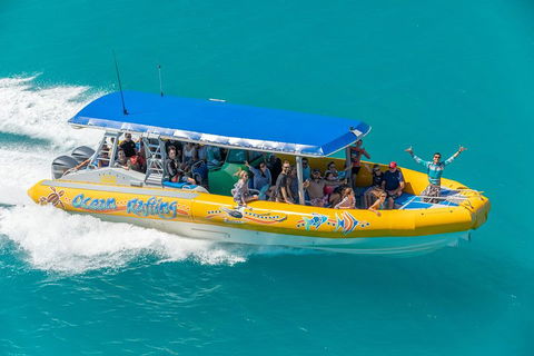 Ocean Rafting Tour To Whitehaven Beach, Hill Inlet Lookout & Top Snorkel Spots - Accommodation Newcastle 2