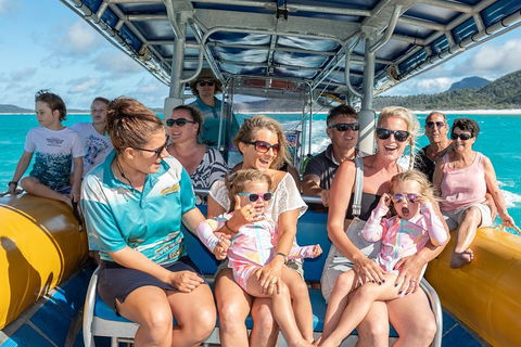 Ocean Rafting Tour To Whitehaven Beach, Hill Inlet Lookout & Top Snorkel Spots - Accommodation Newcastle 3