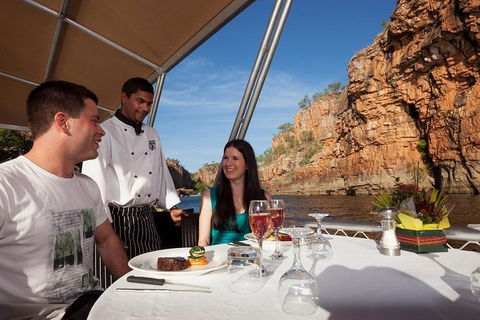 Nitmiluk (Katherine) Gorge 3.5-Hour Sunset Dinner Boat Tour - Accommodation Newcastle 0