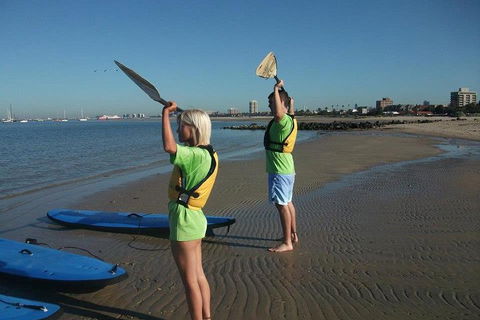 Private Stand-Up Paddle Board Lesson At St Kilda - Accommodation Newcastle 0