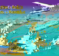 Scenic Flight - Great Barrier Reef Heart Reef Whitehaven Beach  Hill Inlet - Accommodation Newcastle