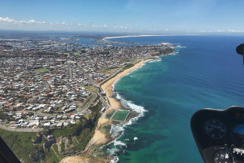 40-45 Minute Port Stephens And Stockton Beach Helicopter Flight - For 2 - Accommodation Newcastle 1