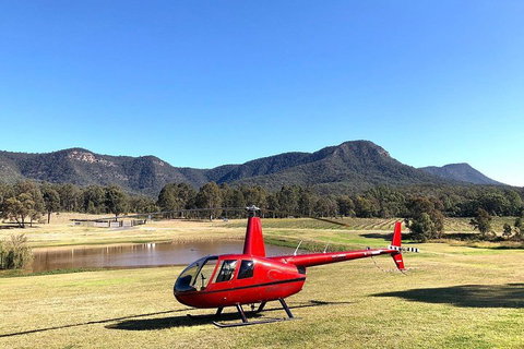 Private Helicopter Flight To Hunter Valley With A La Carte Lunch - For 2 - Accommodation Newcastle 2