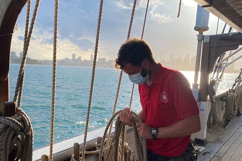 Sydney Harbour Tall Ship Twilight Dinner Cruise - Accommodation Newcastle 3