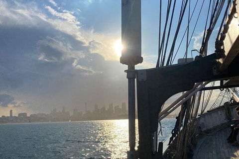 Sydney Harbour Tall Ship Twilight Dinner Cruise - Accommodation Newcastle 4