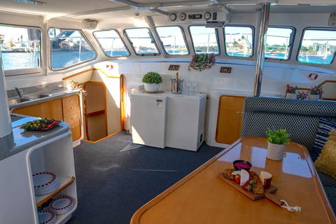 Vivid 90-Minute Sydney Harbour Small Group Catamaran Cruise - Accommodation Newcastle 5